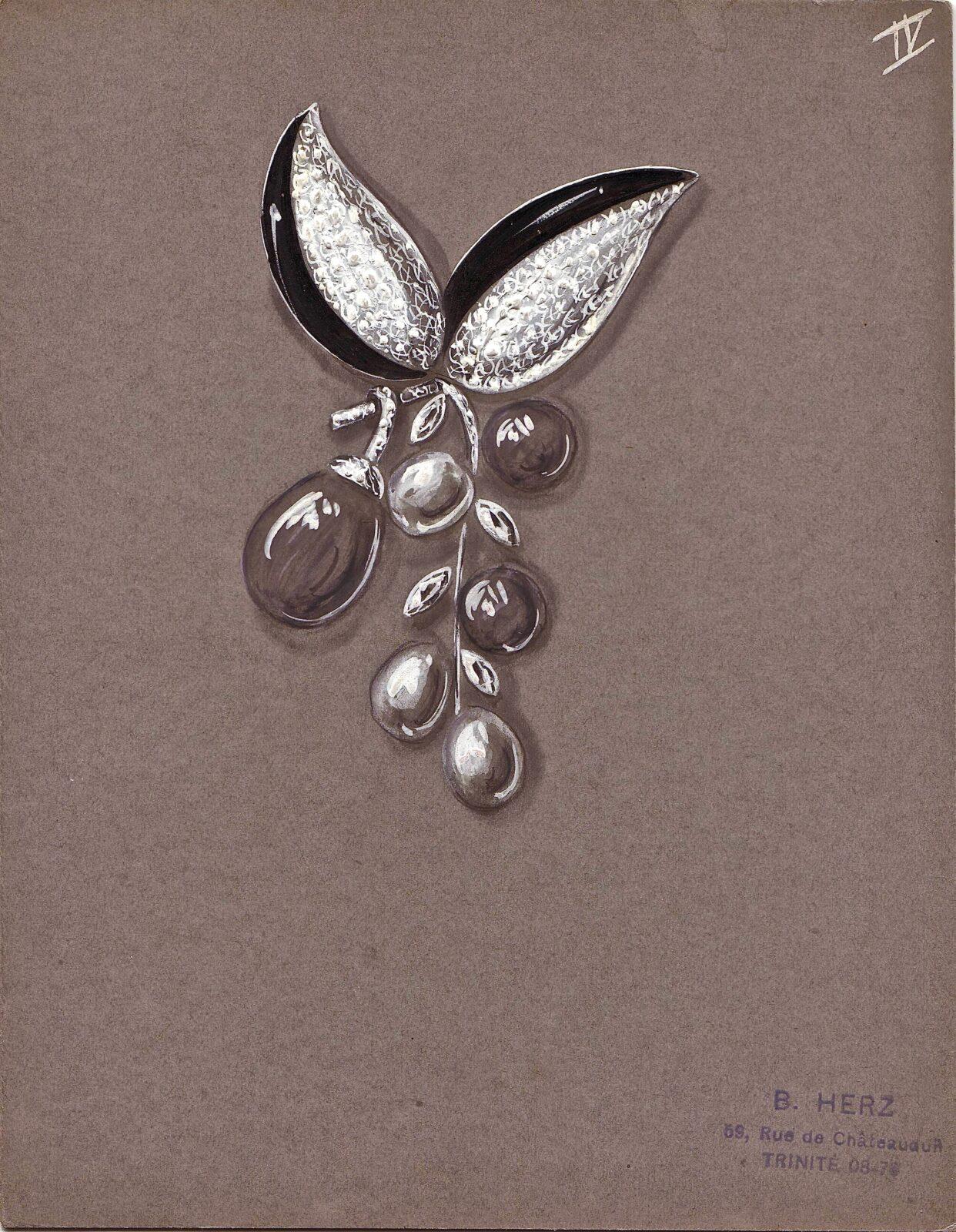 Dessin Suzanne Belperron Crédit Olivier Baroin ©