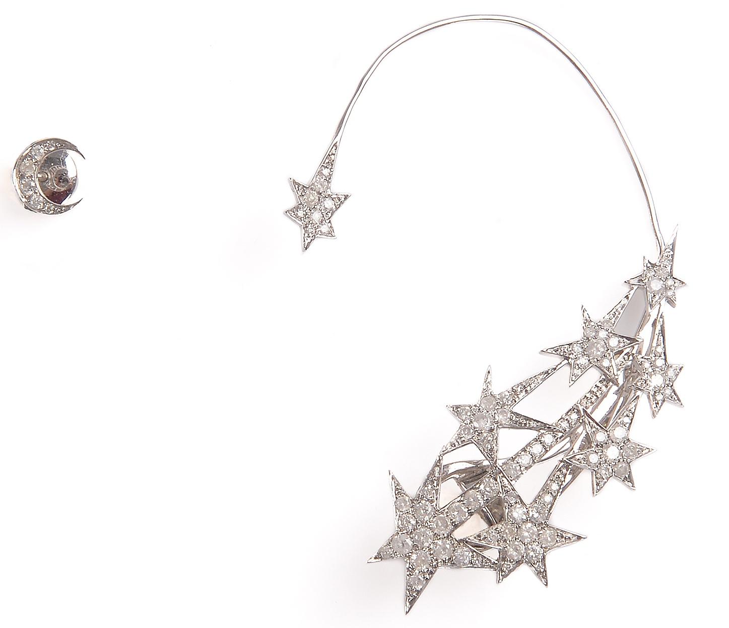 Boucles d'oreilles Or et Diamants Runa ©Sauce Rocks