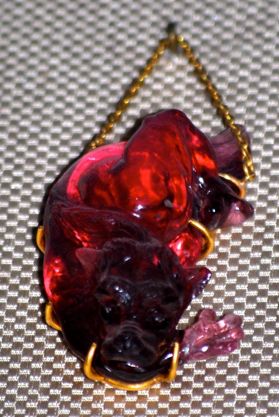 "La Côte de Bretagne" Spinelle rouge, 107,88 carats.