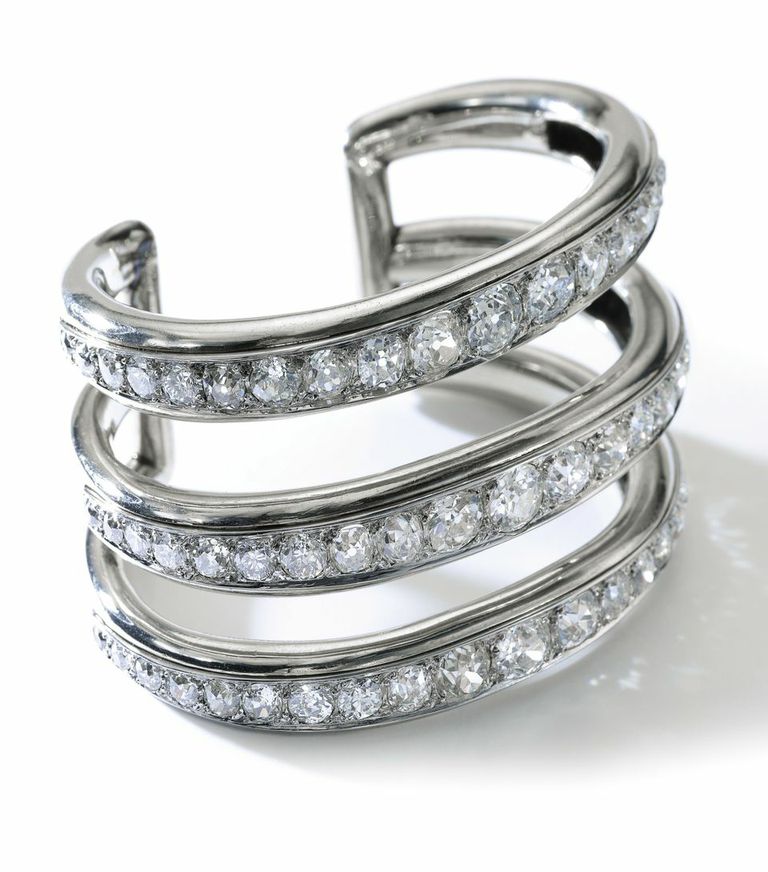 Suzanne Belperron Bracelet Diamants 1967