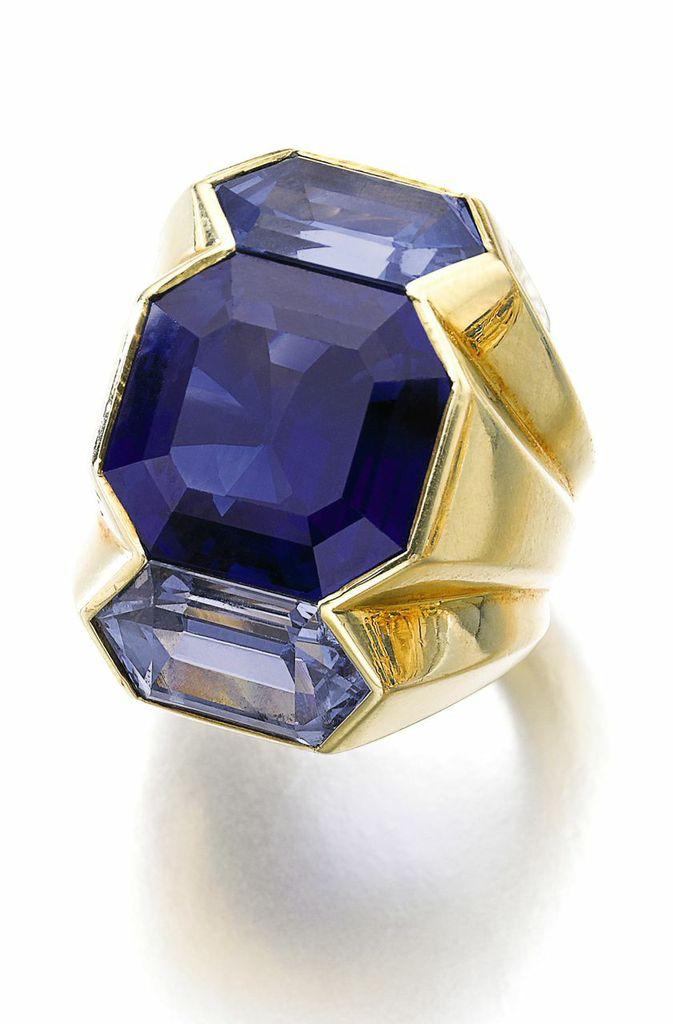 Suzanne Belperron Bague saphirs 1960