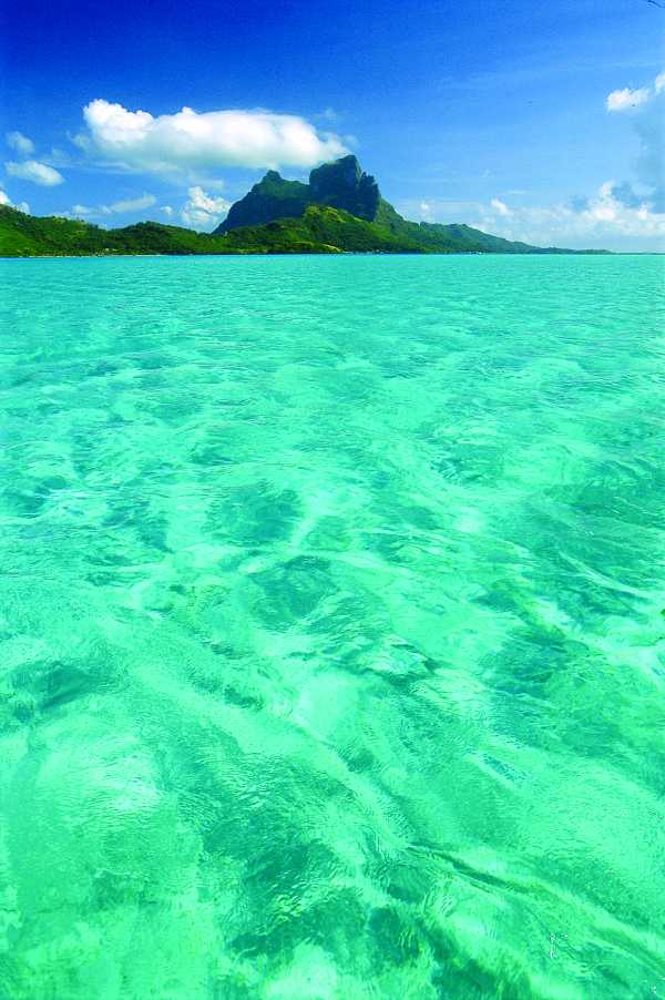 Lagon et mont Otemanu, Bora Bora ⒸGIE TAHITI TOURISME