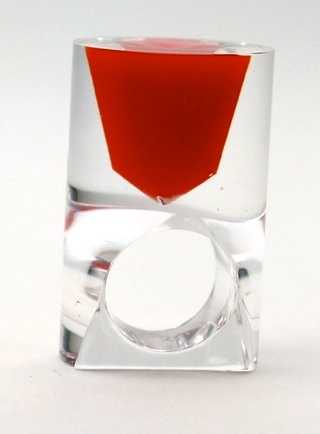 Siv Lagerström Bague Acrylique 1960