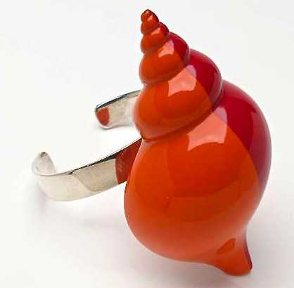 Sigurd Persson Bague Argent, Résine 1974