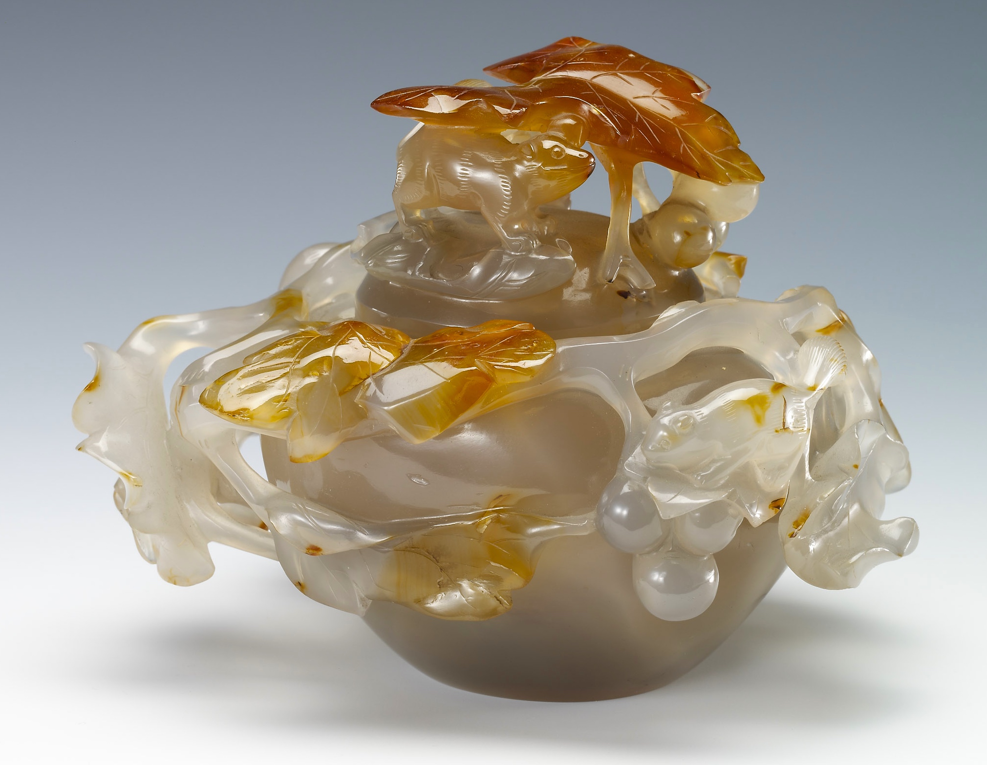 Bol, Agate Chine, dynastie Qing 1850-1920 Fondation Baur