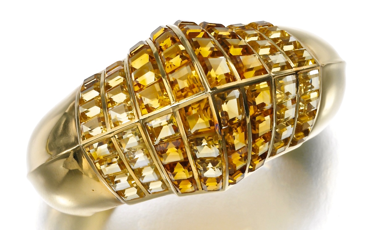 René Boivin Bracelet Citrines, Or 1934