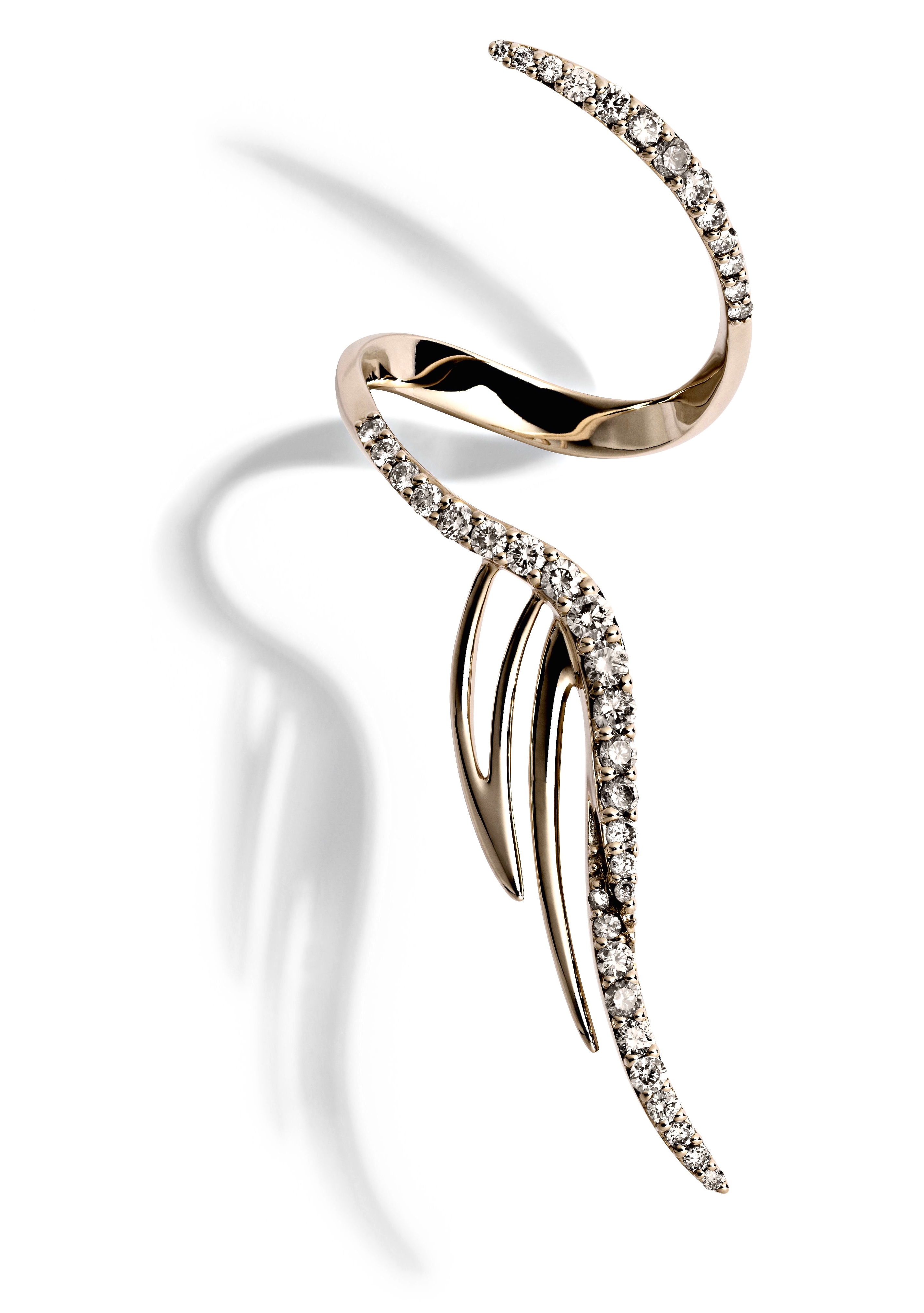 Cristina Ortiz Bague Diamants, Or Rose © LE BON MARCHÉ