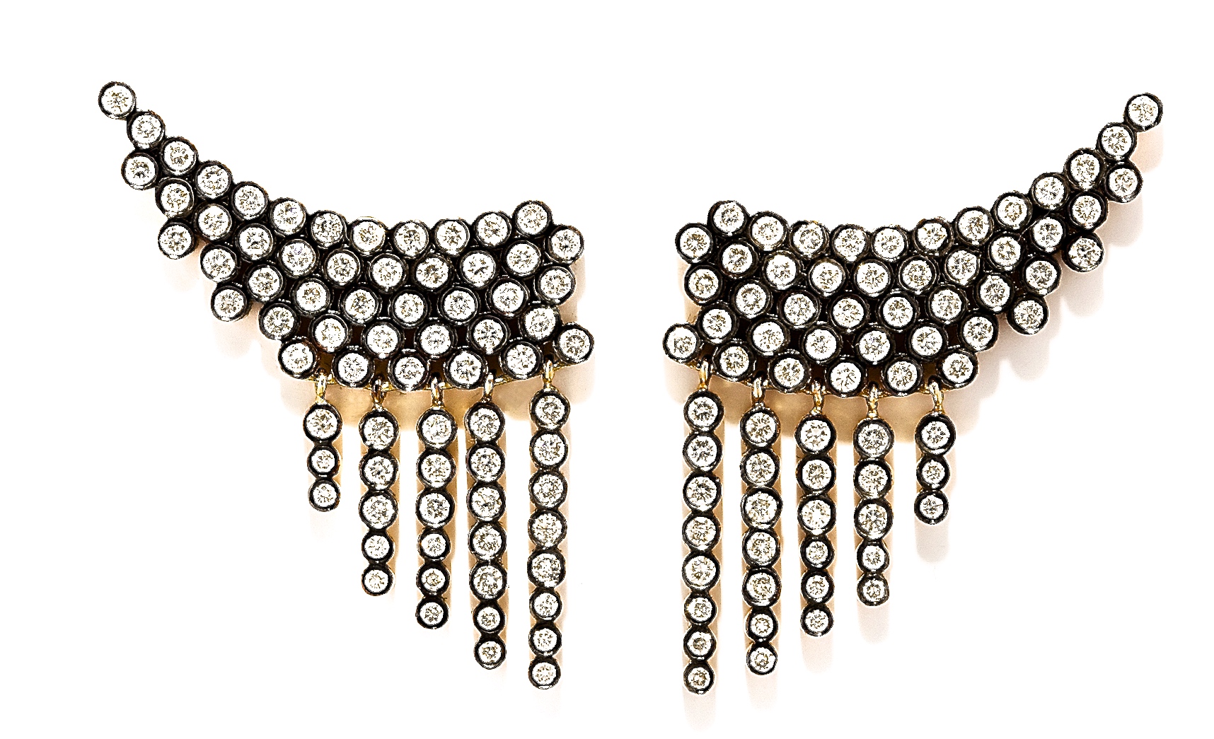Yannis Sergakis Boucles d'Oreilles Diamants, Or © LE BON MARCHÉ