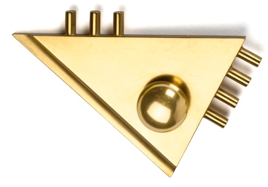 Clip en Or Maison G. Fouquet- C. GIrard- J. Lambert-Rucki 1937 © Les Arts Décoratifs, Paris/Jean Tholance
