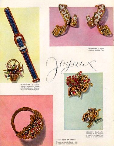 Boucheron, Mauboussin, Mellerio, Van Cleef & Arpels