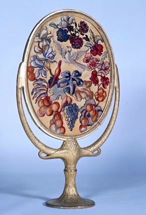 Ecran en bois doré et Tapisserie de Beauvais Armand Rateau/ René Piot 1923-1926 © le Mobilier National