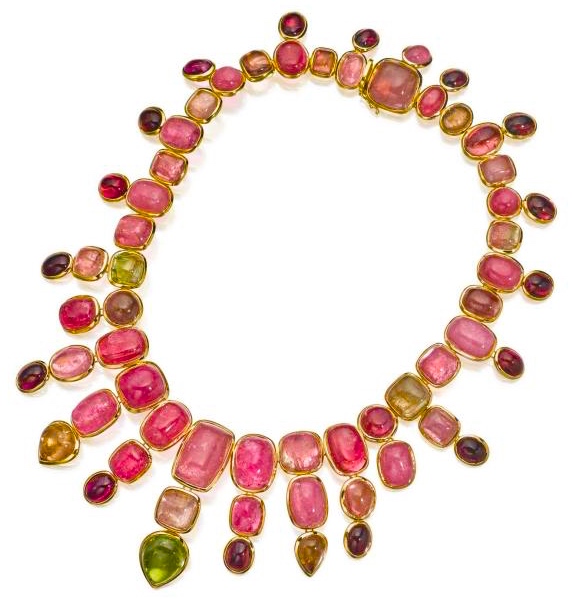Collier Tony Duquette Tourmalines