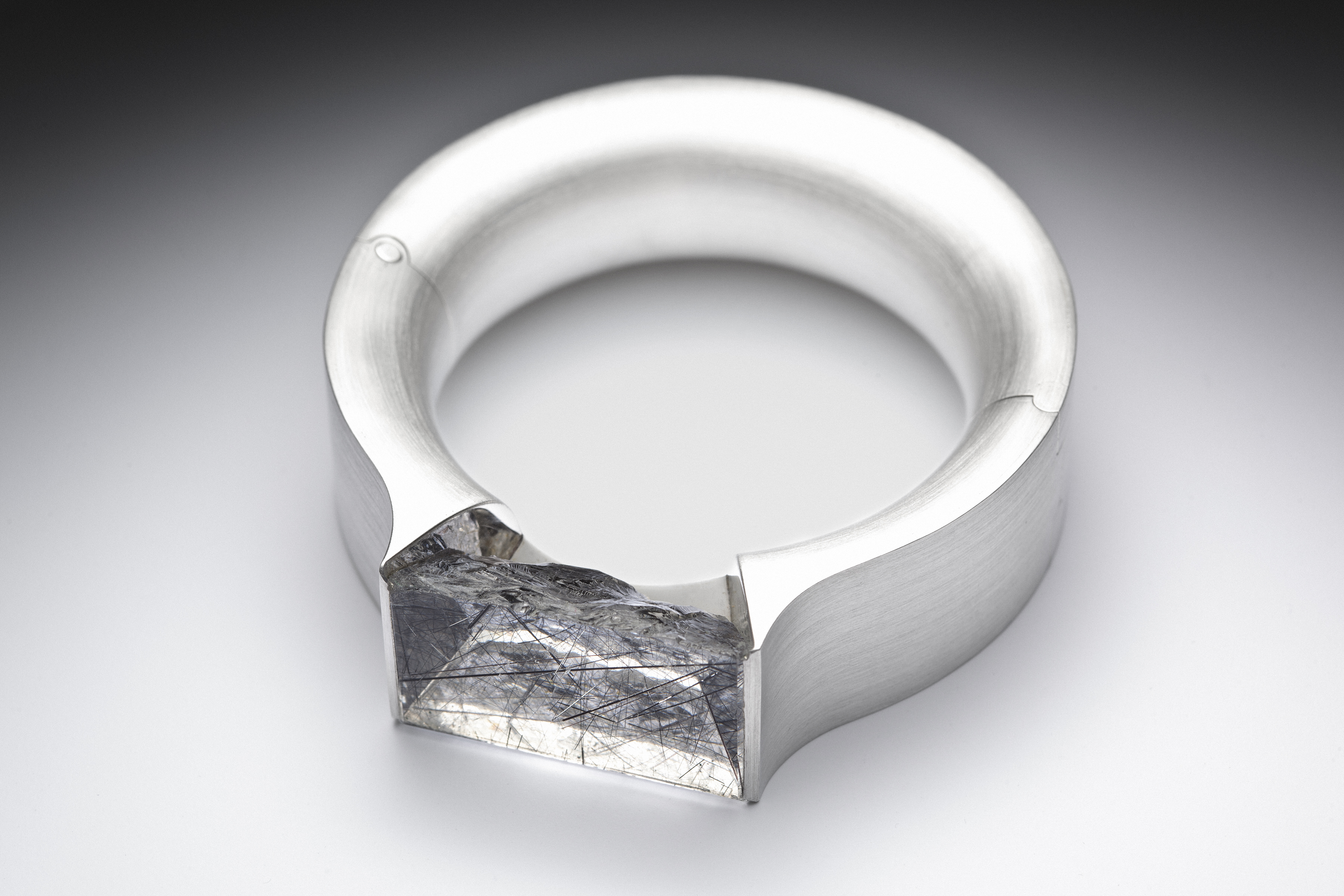 Bracelet Quartz, Argent Pierre-Yves Paquette © A. McLean / École Joaillerie Montréal