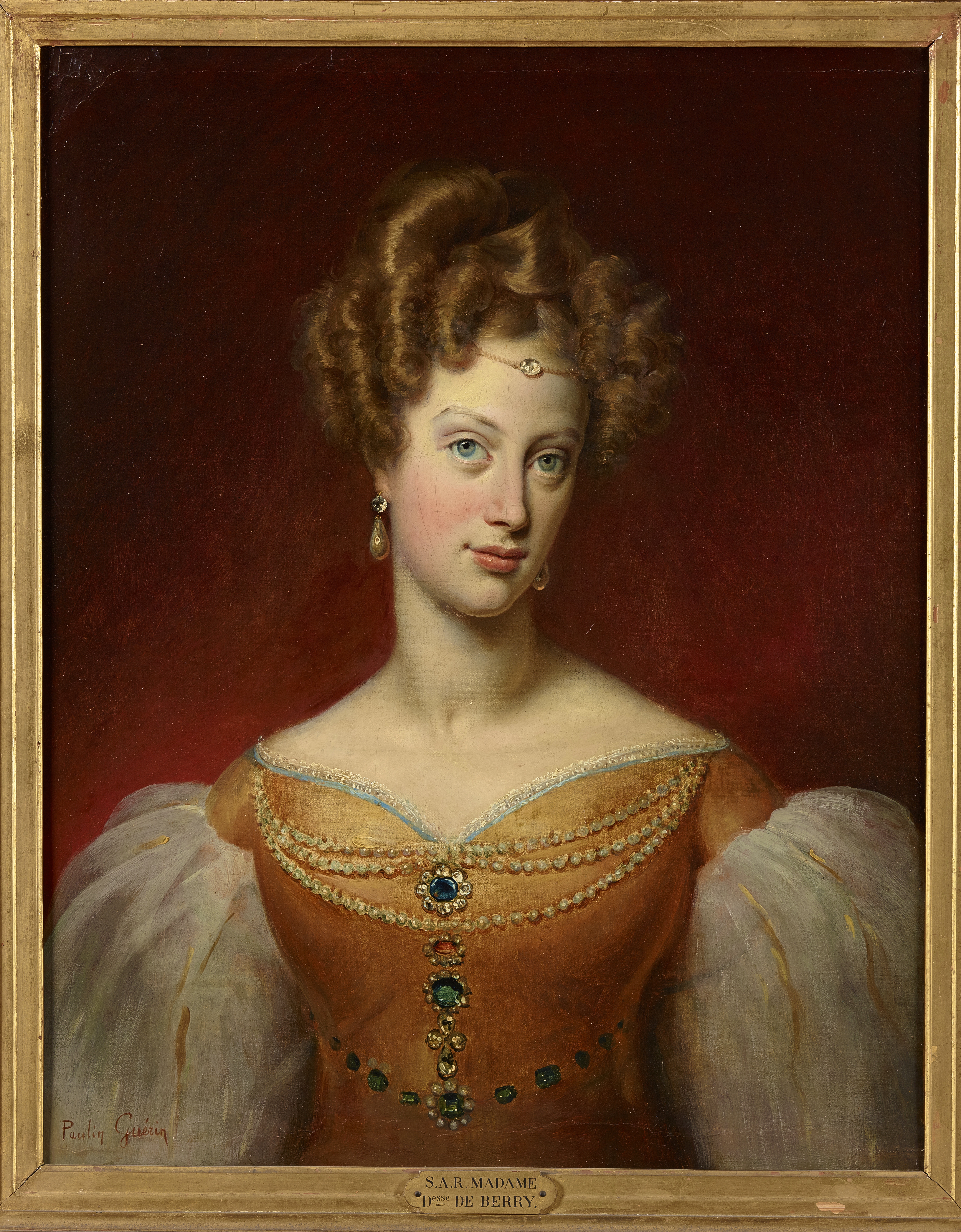 Jean-Baptiste-Paulin Guérin, Marie-Caroline, duchesse de Berry © RMN-GP Christophe Fouin