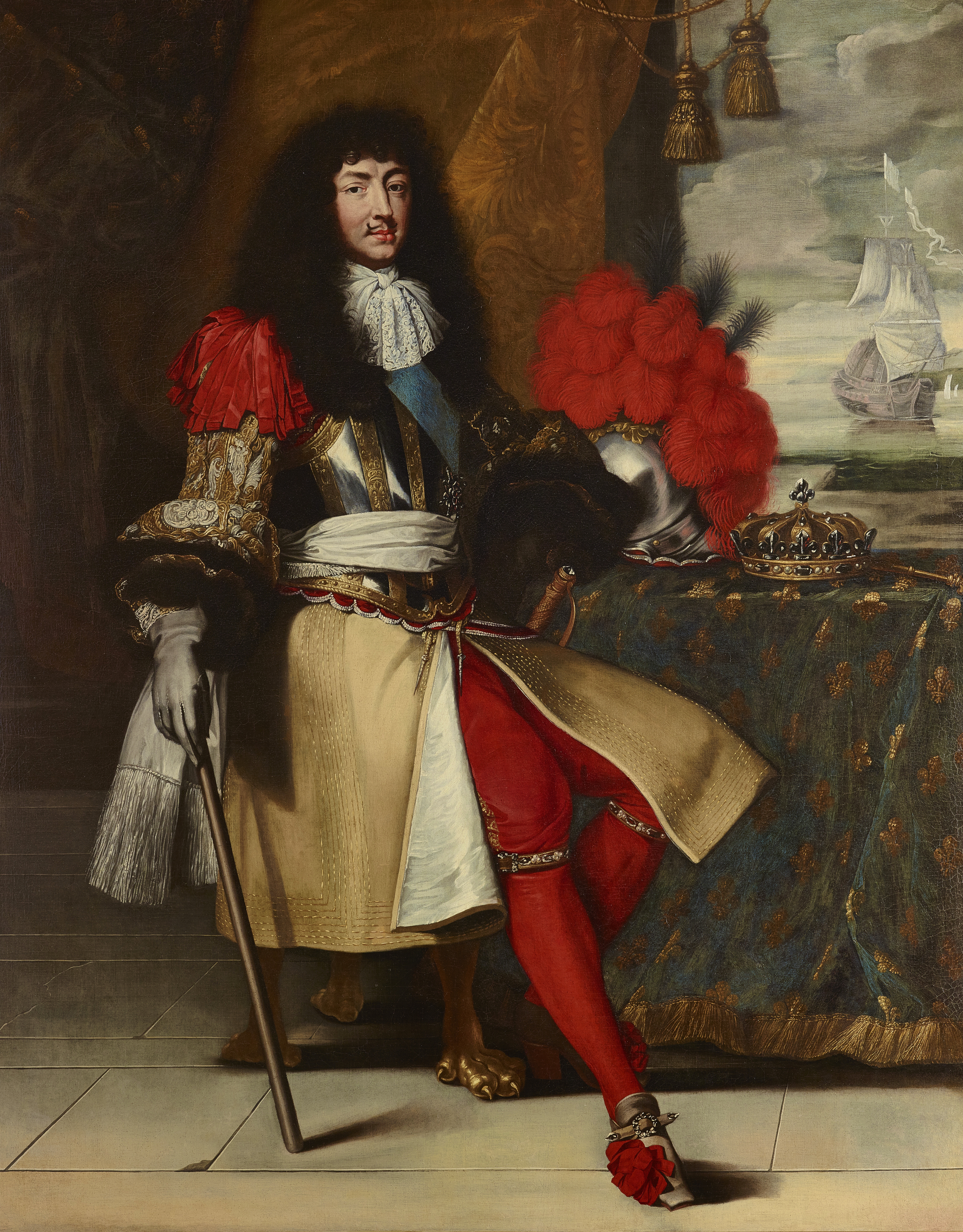 Anonyme France XVIIe siècle, Louis XIV, roi de France ©RMN-GP Christophe Fouin