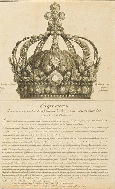 Sébastien Antoine, Couronne de pierreries © Château de Versailles