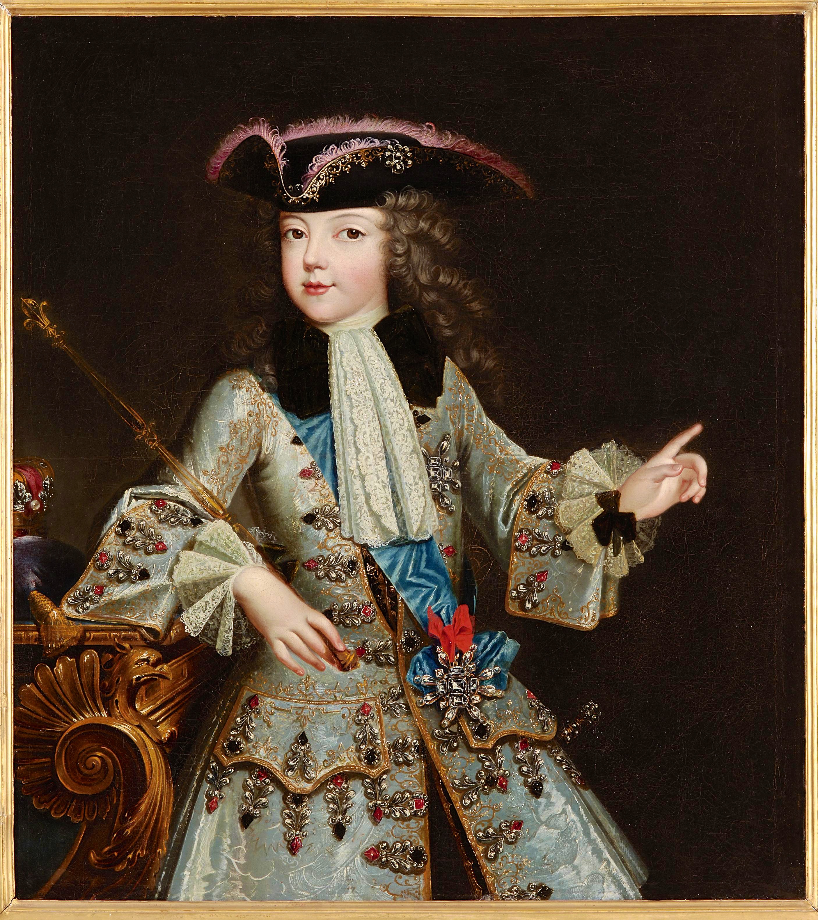 Augustin-Oudart Justinat, Louis XV © RMN-GP Christophe Fouin