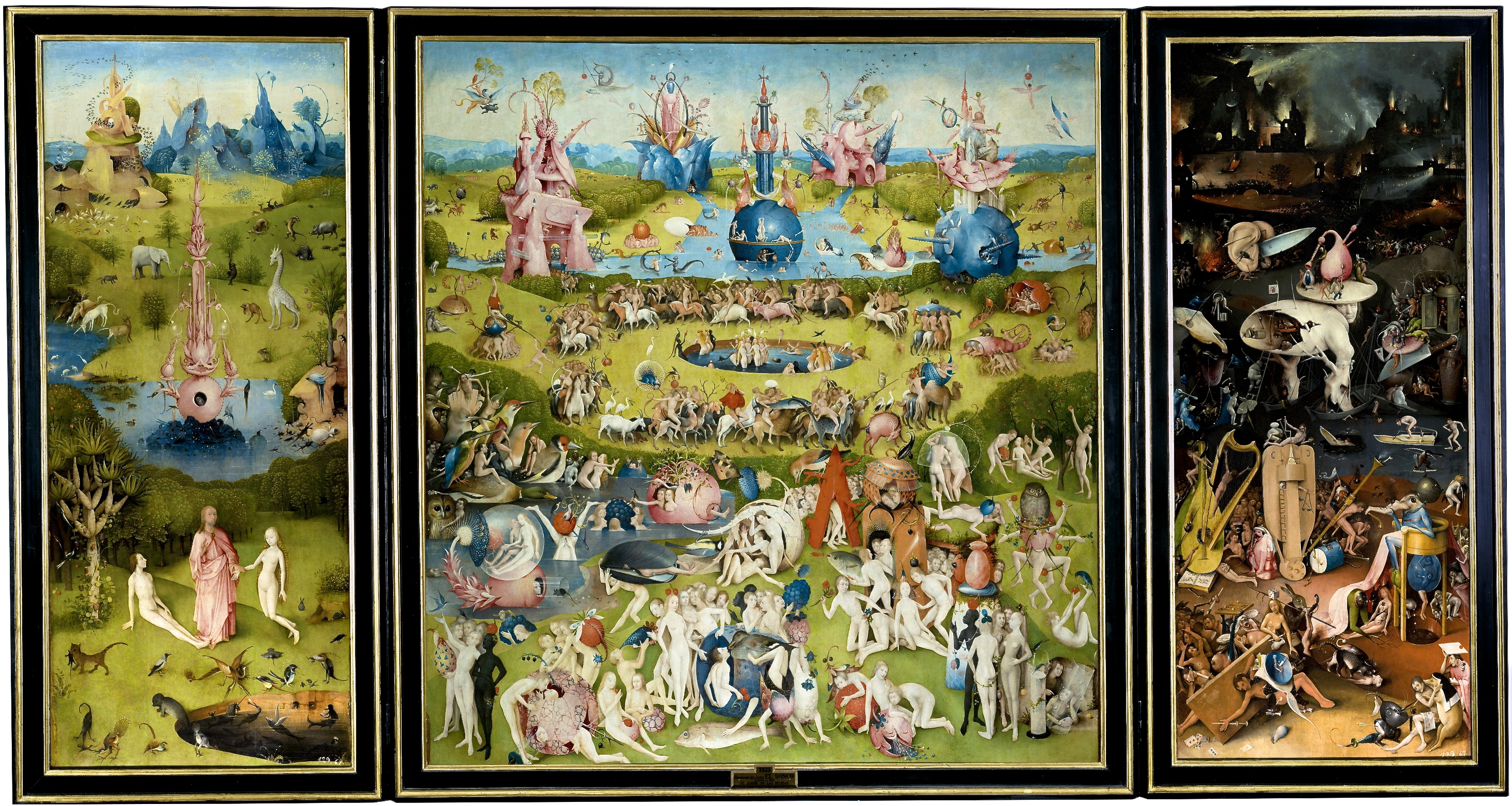 Le Jardin des Délices Jérôme Bosch © museo del prado