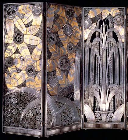 Edgar Brandt, Paravent. Vers 1930. © Atelier Forge & Design