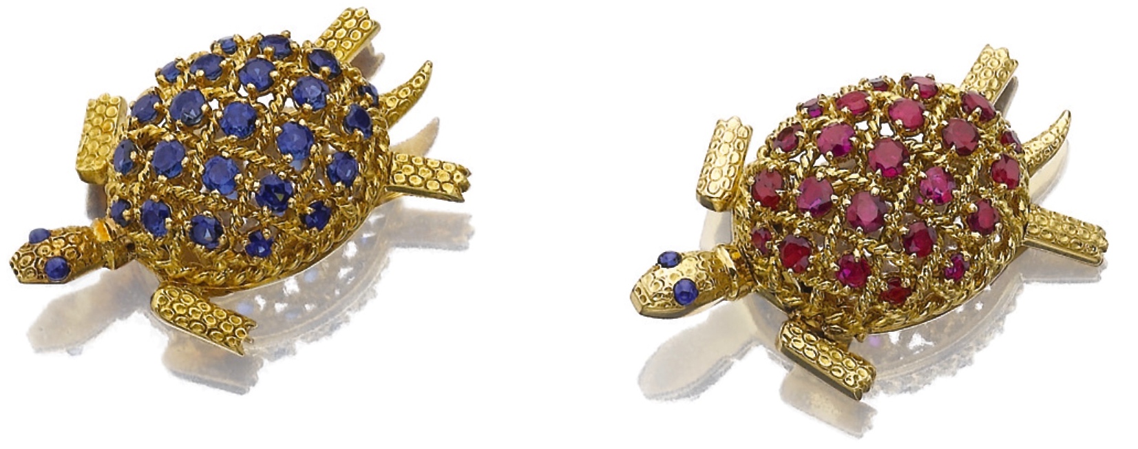 Cartier Rubis, Saphirs, Or